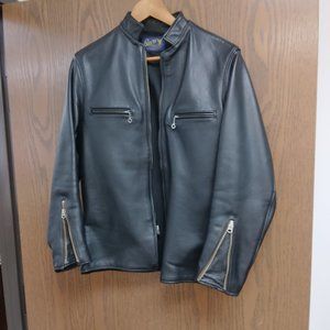 Leather coat